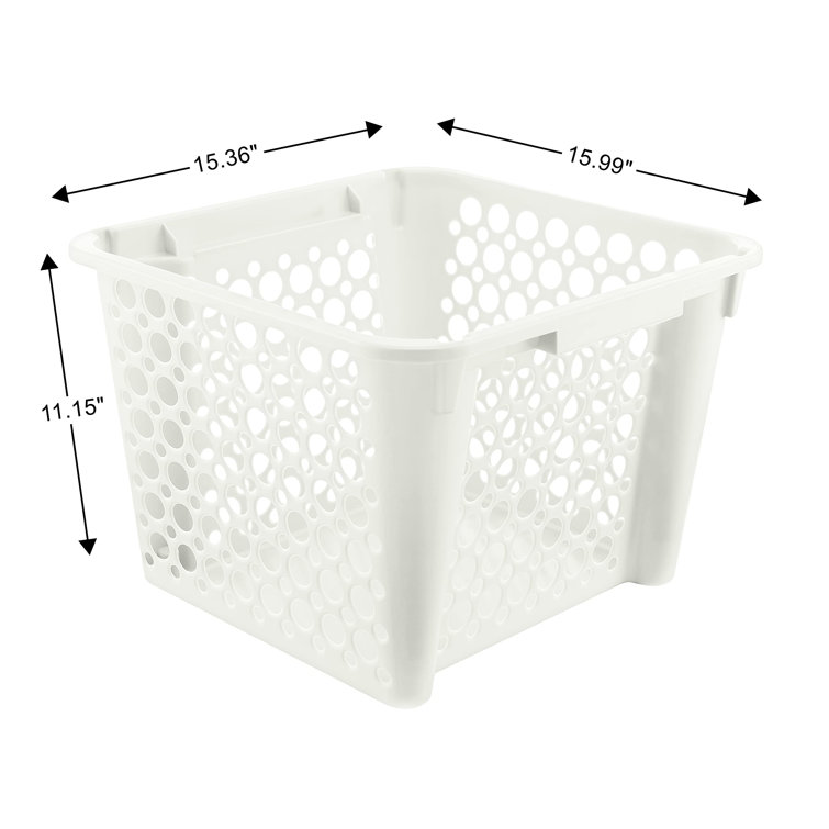 Large rectangular storage bins sale